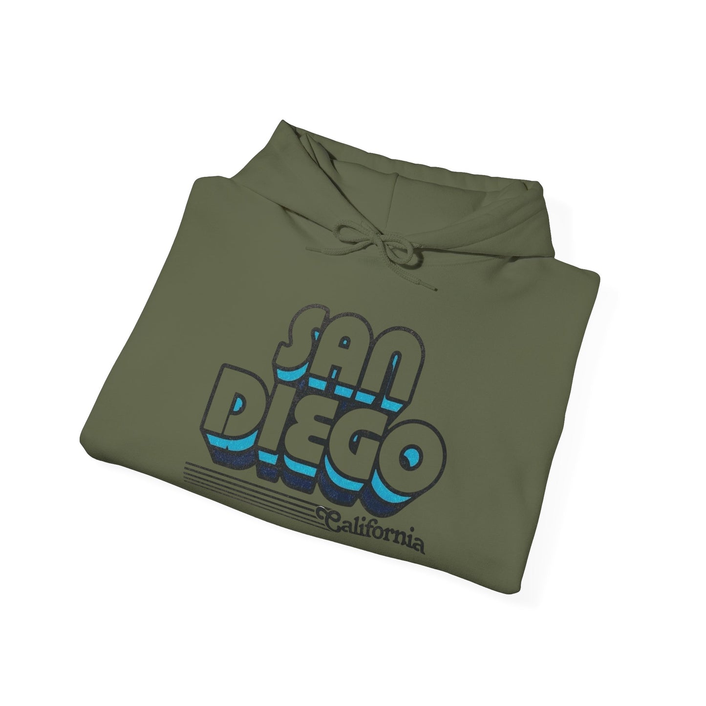 San Diego California Vintage Graphic Hoodie Heavy Blend™ NEW Sweatshirt