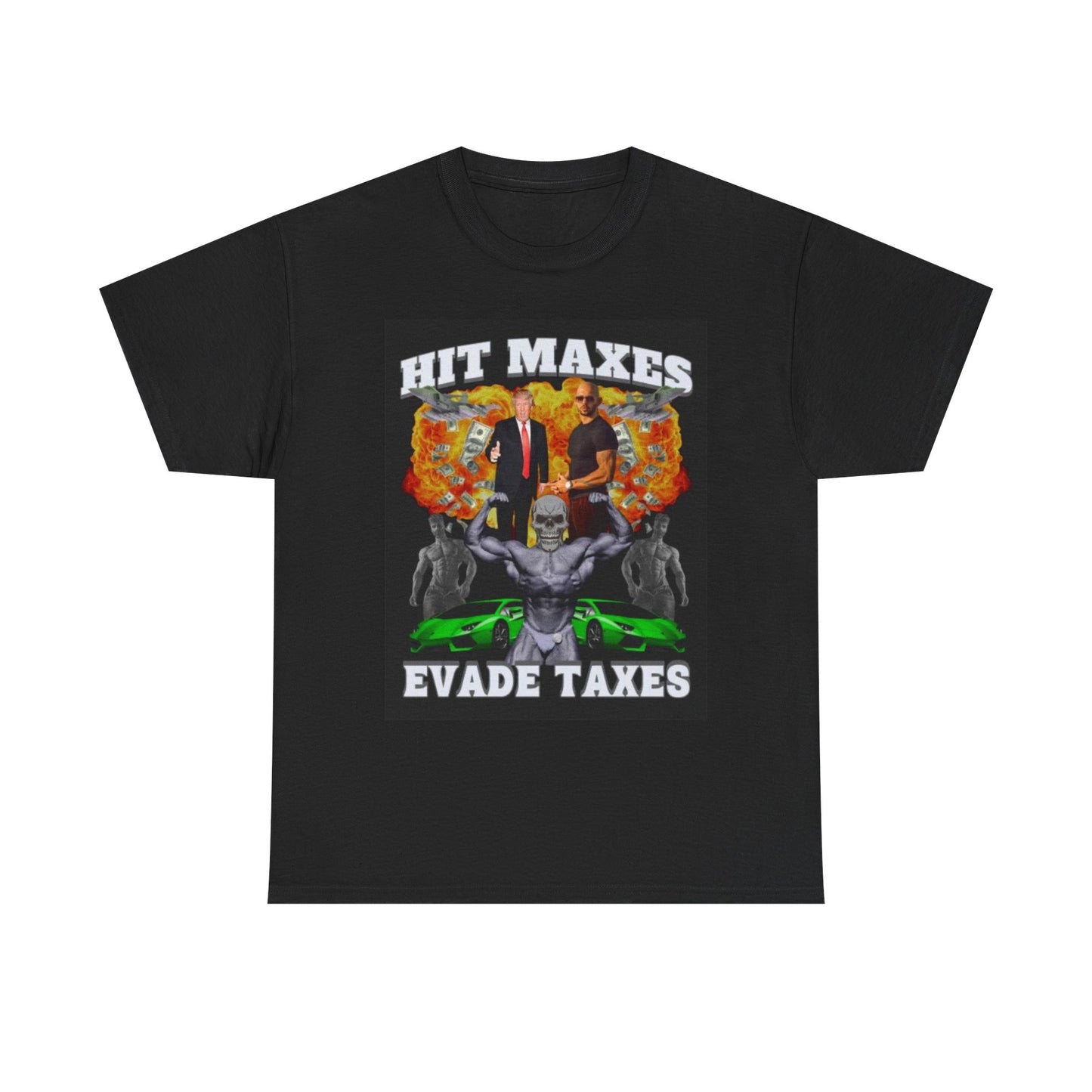 Trump Andrew Tate Funny Graphic T Shirt Vintage Heavy Cotton Tee