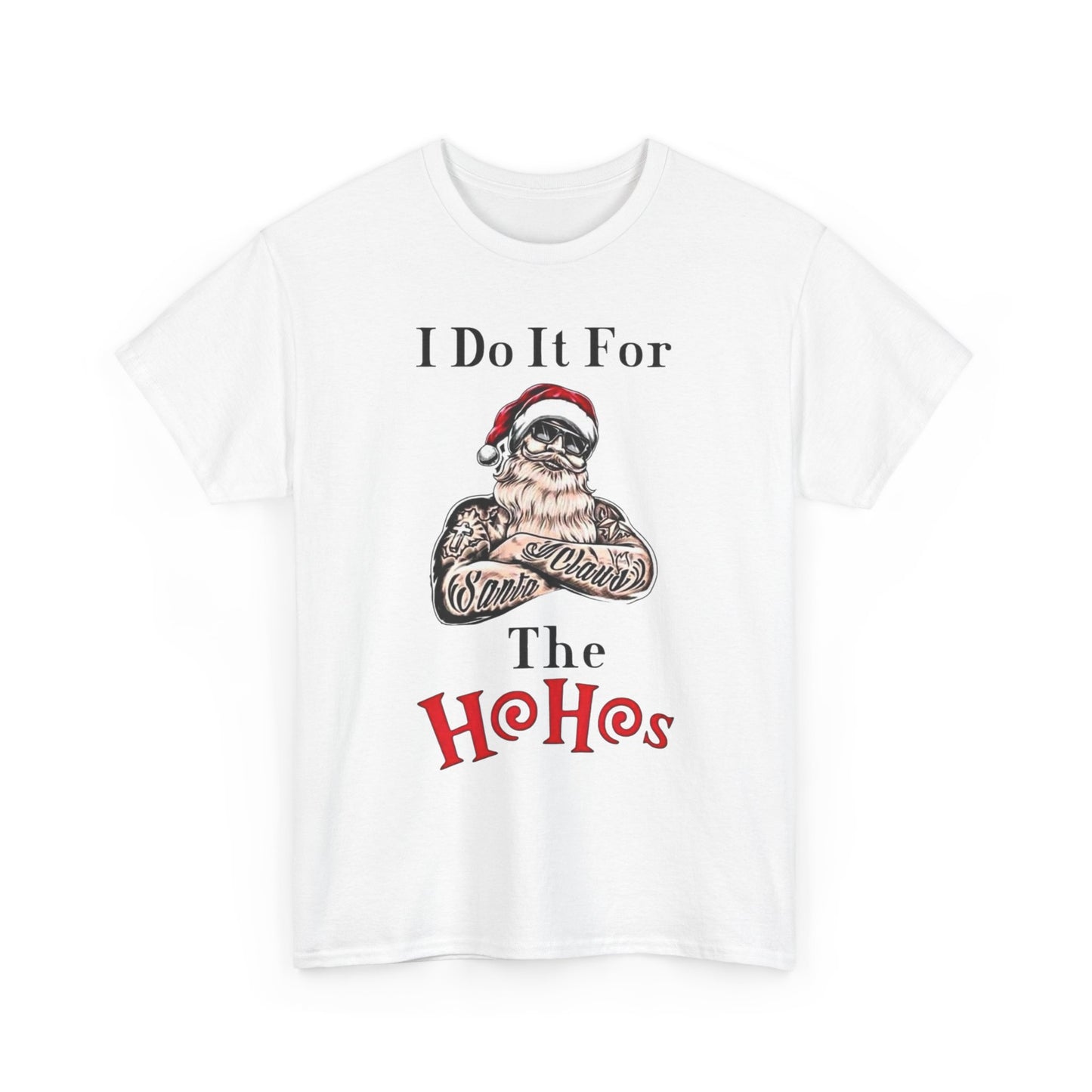 Hilarious Santa Claus Christmas Graphic T Shirt Unisex Heavy Cotton Tee GIFT NEW