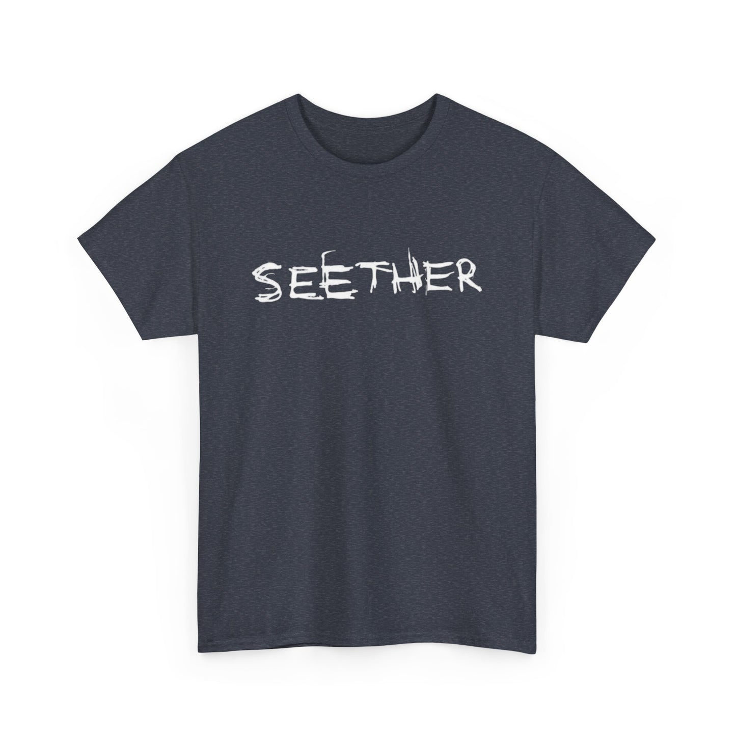 Seether Graphic T Shirt Vintage Rock Band Merch Retro Unisex Heavy Cotton Tee