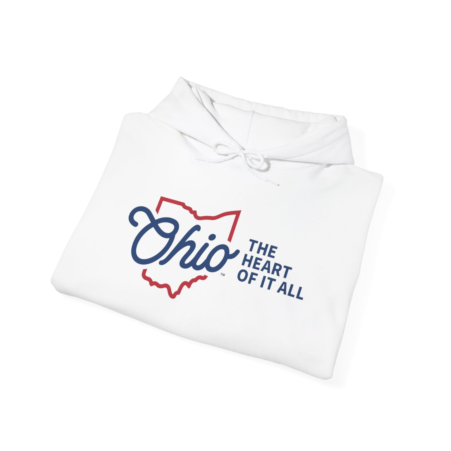 Ohio State Hoodie The Heart Of It All Unisex Heavy Blend™ Hooded Sweatshirt