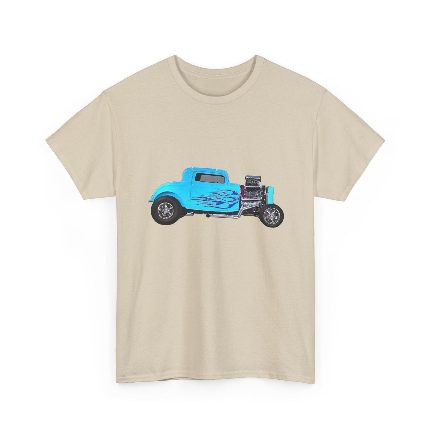 32 Ford Classic Hotrod Graphic T Shirt Unisex Heavy Cotton Tee NEW