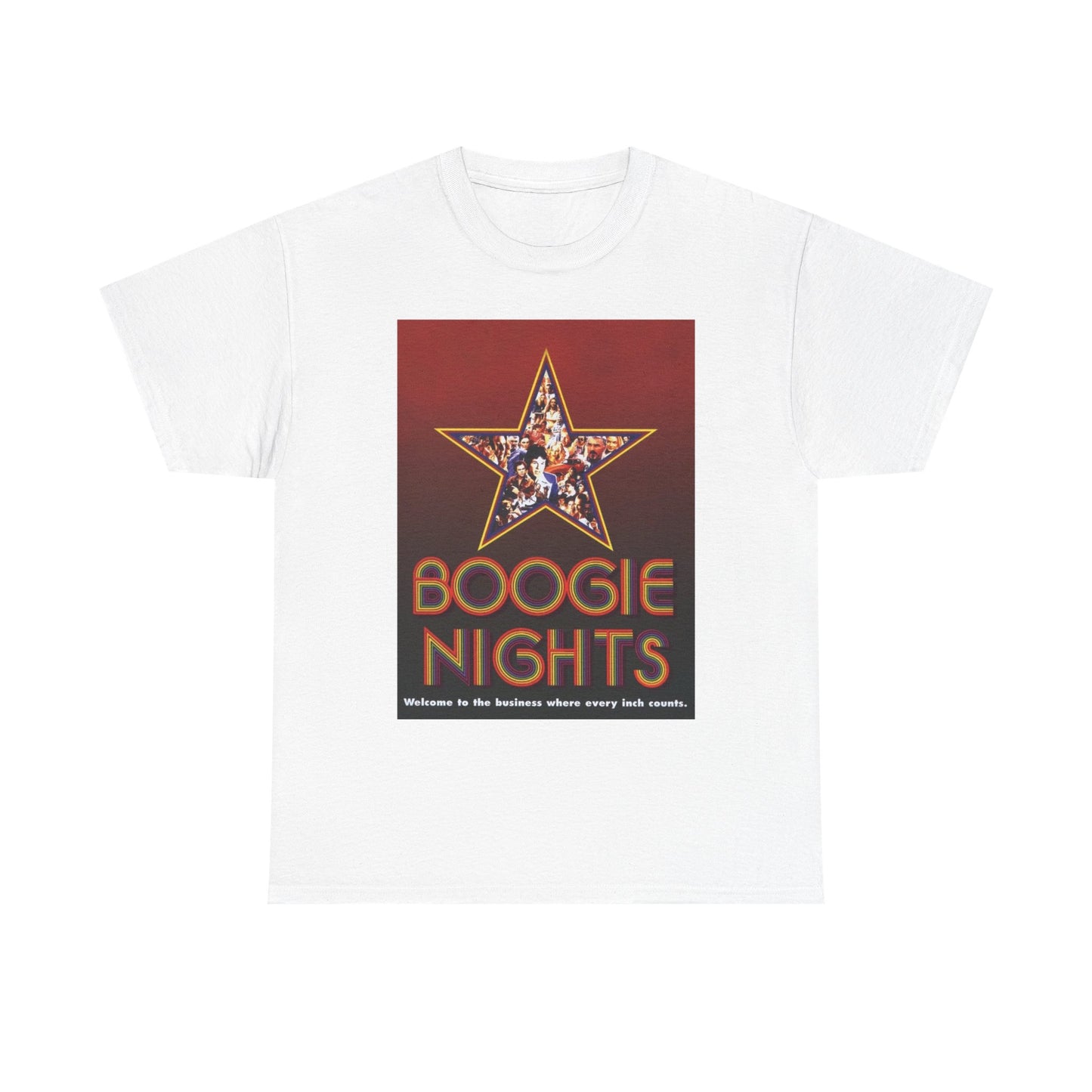 Boogie Nights T Shirt Vintage Movie Poster 90s Retro Unisex Heavy Cotton Tee