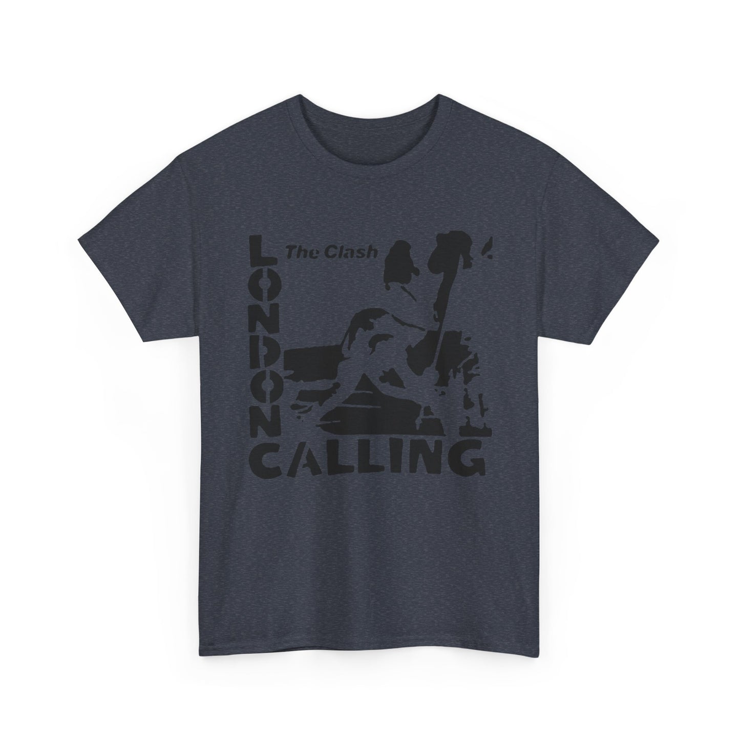 The Clash London Calling Graphic T Shirt Unisex Heavy Cotton Tee