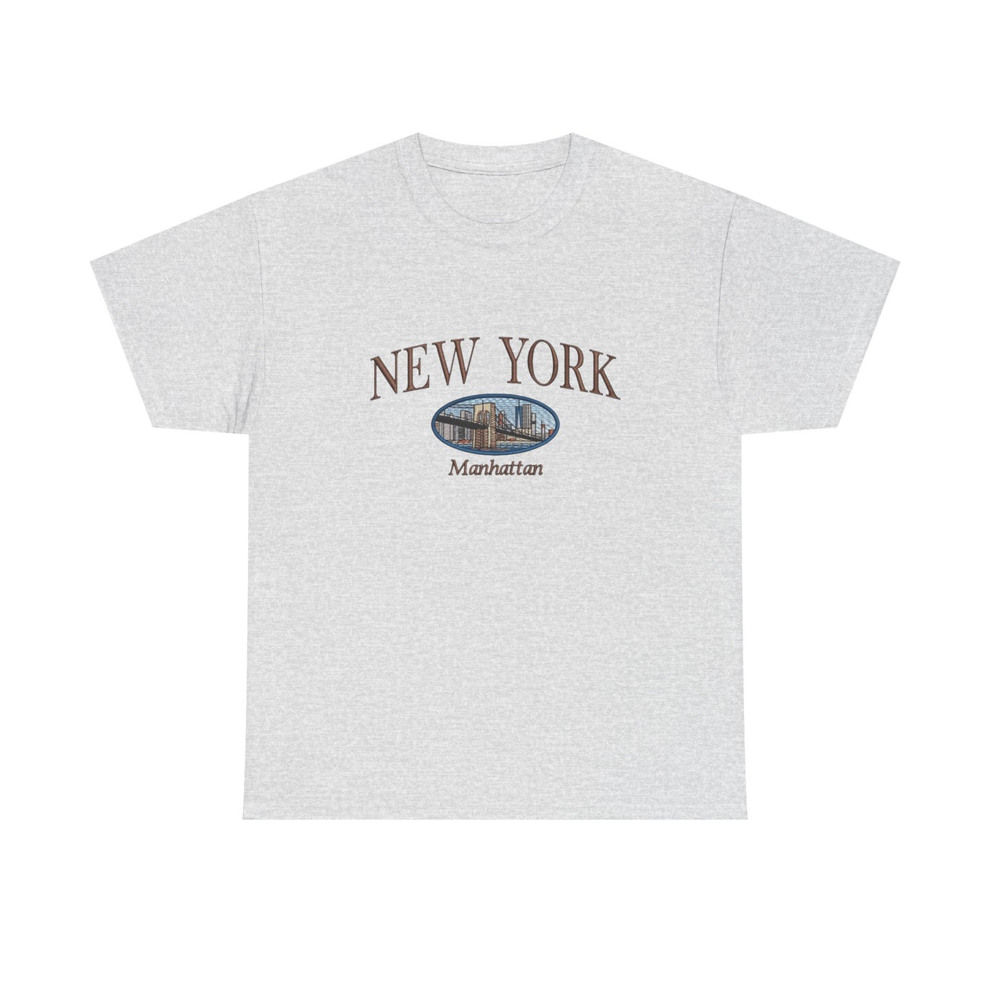 New York Manhattan Graphic T Shirt NEW Unisex Heavy Cotton Tee