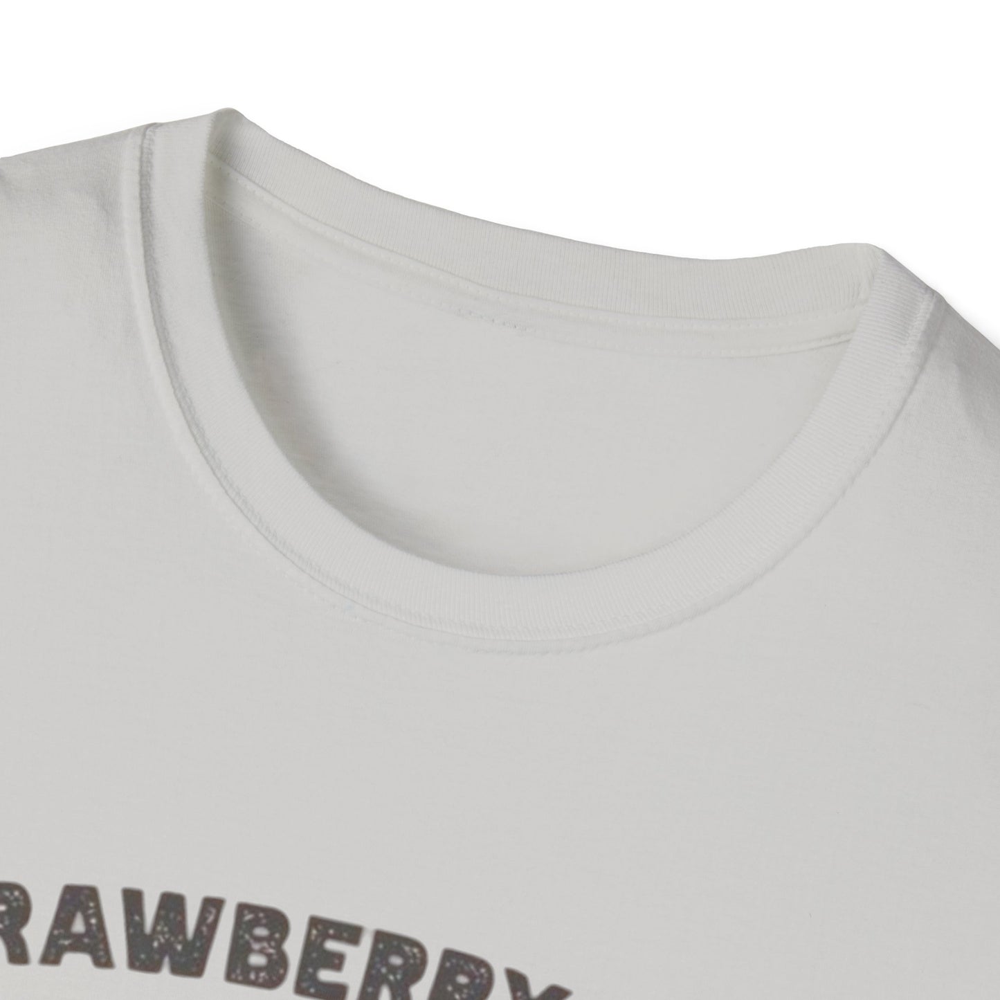 Strawberry Jams But My Glock Dont Graphic T Shirt Funny Joke Unisex Softstyle