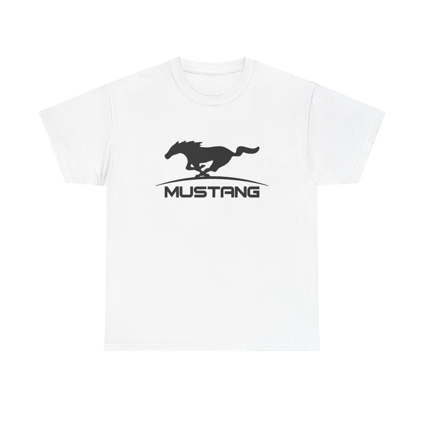 Mustang Muscle Car Graphic T Shirt Retro Ford Vintage Unisex Heavy Cotton Tee
