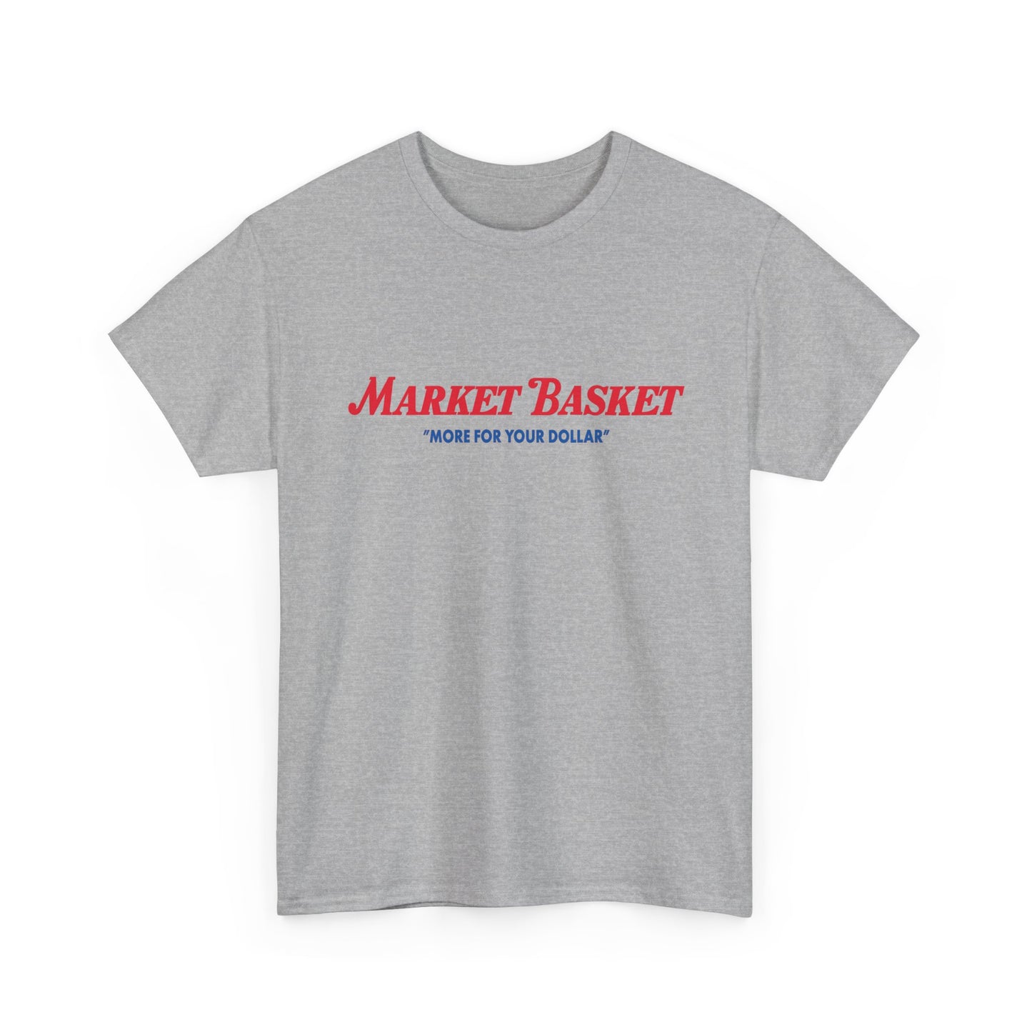Boston vintage market basket New England retro patriots Heavy Cotton Tee