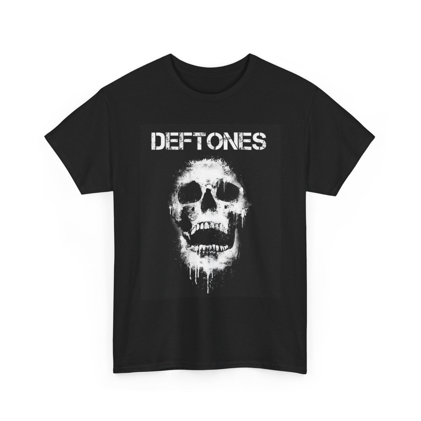 Deftones Graphic T Shirt Vintage Rock Band Unisex Heavy Cotton Tee
