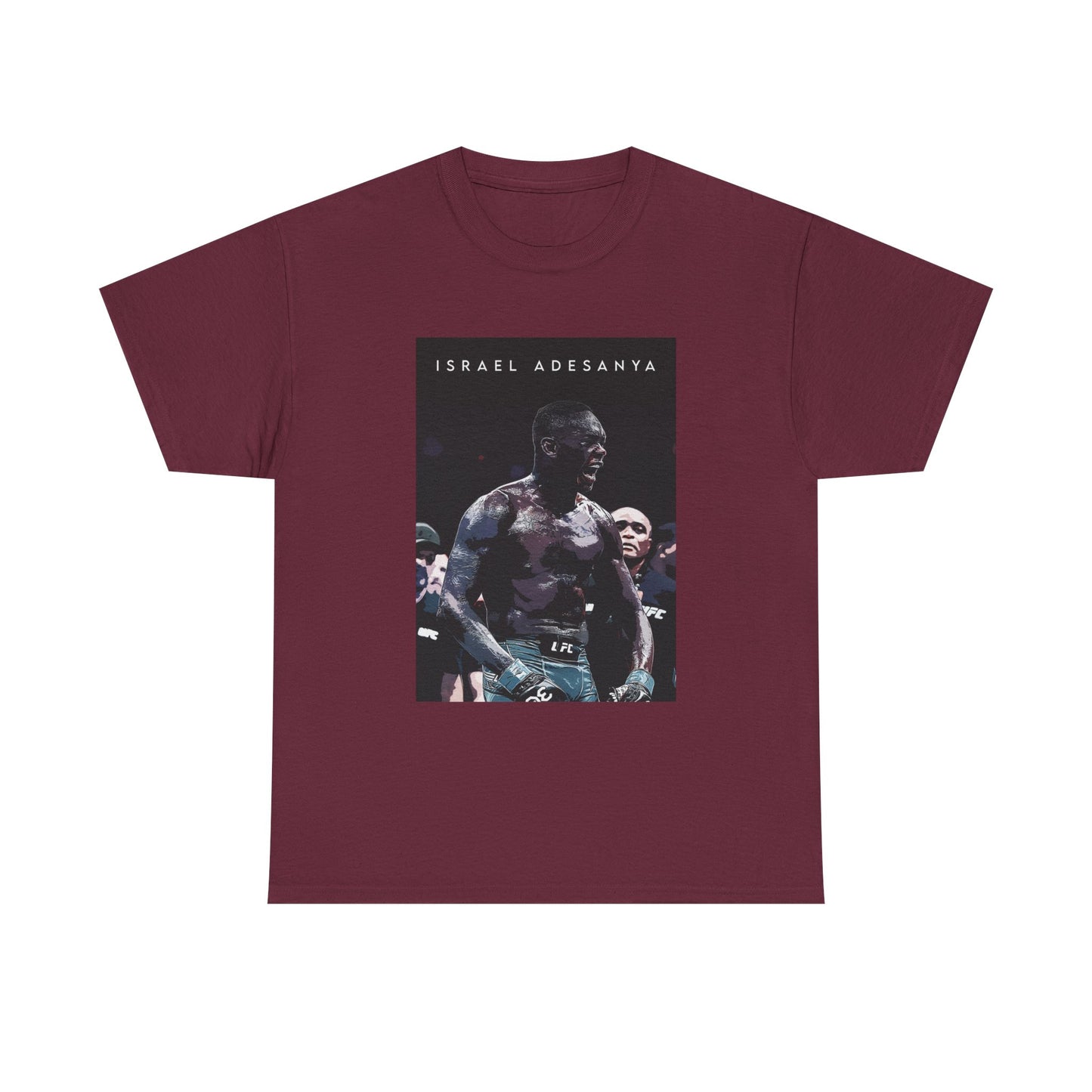 Israel Adesanya Tshirt Poster MMA UFC Merch Champ Graphic Unisex Heavy Cotton