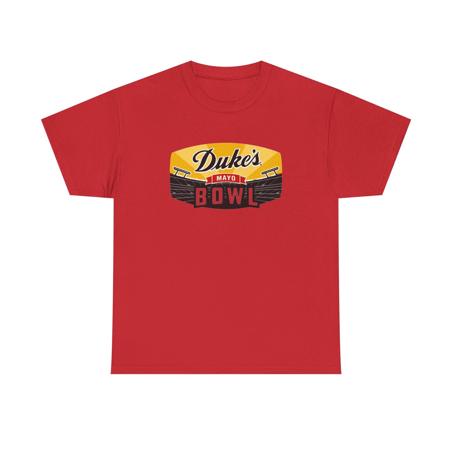 Dukes Mayo Graphic T Shirt Duke Bowl Retro Southern Unisex Heavy Cotton Tee