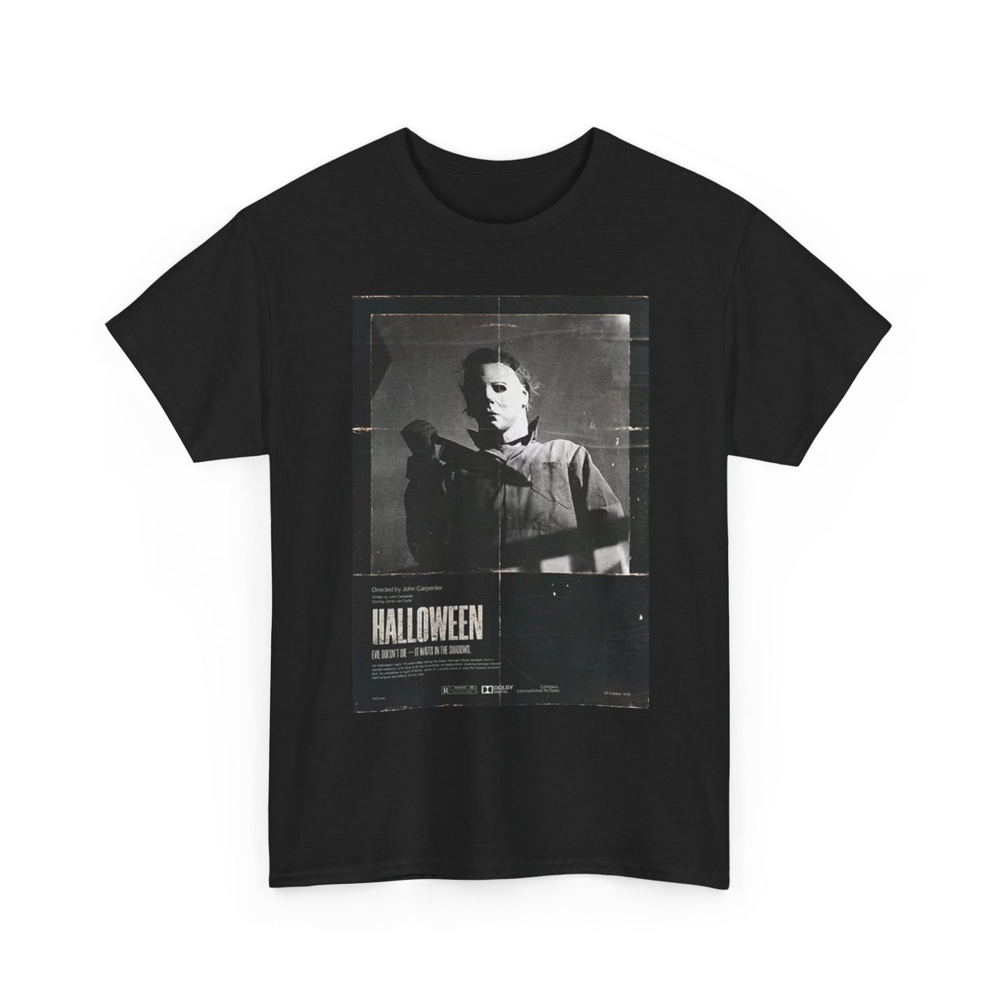 Halloween Poster Mike Myers Graphic T Shirt Unisex BRAND NEW Cotton Tee