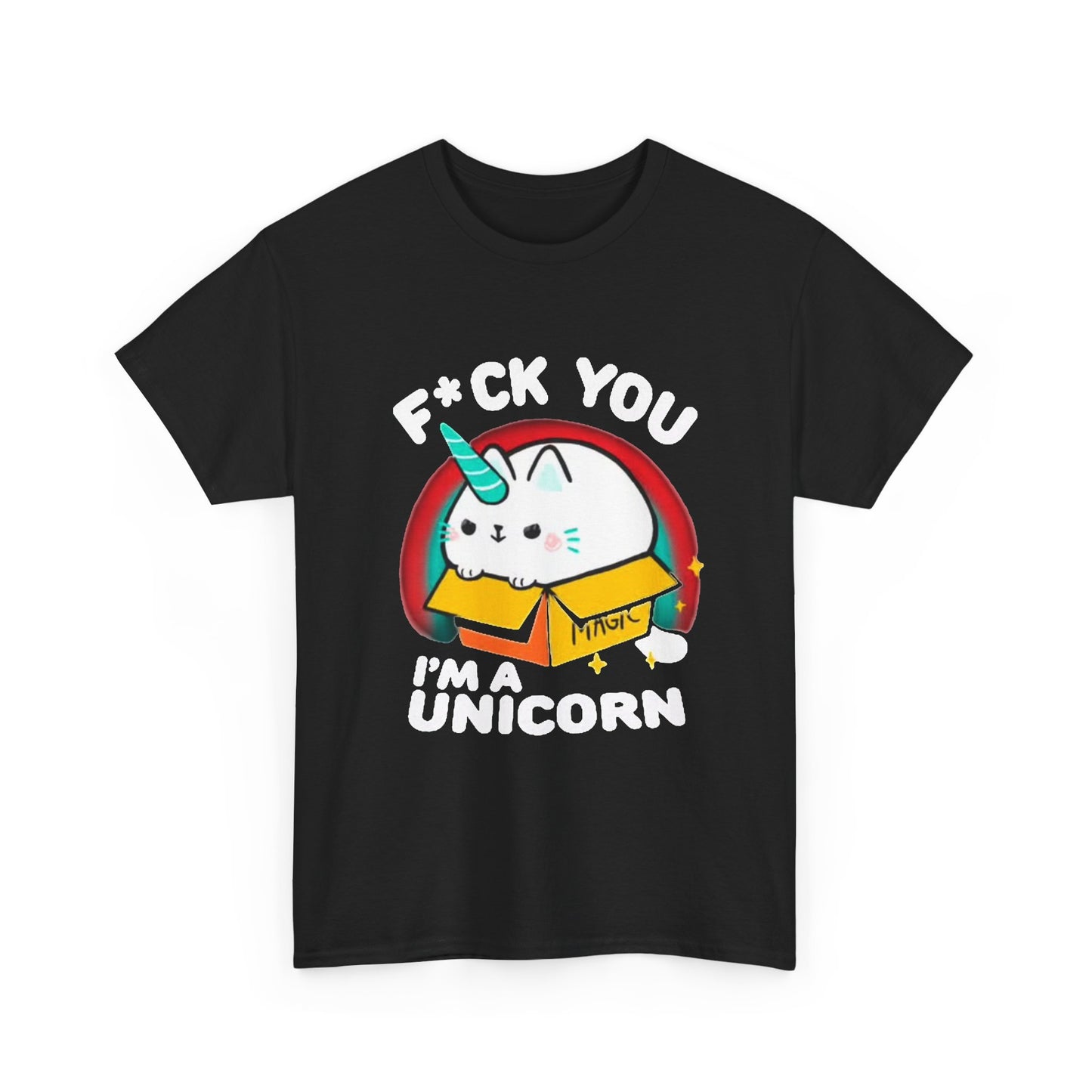 I'm A Unicorn Funny Graphic T Shirt NEW Unisex Heavy Cotton Tee