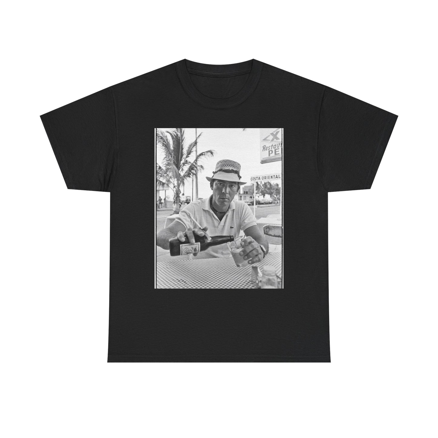 Hunter S Thompson Graphic T Shirt Vintage Florida Unisex Heavy Cotton Tee