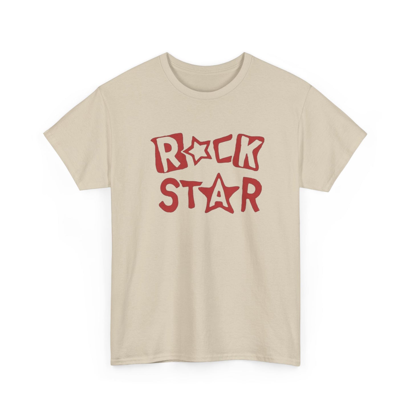 Rock Star Graphic T Shirt Unisex Heavy Cotton NEW Tee