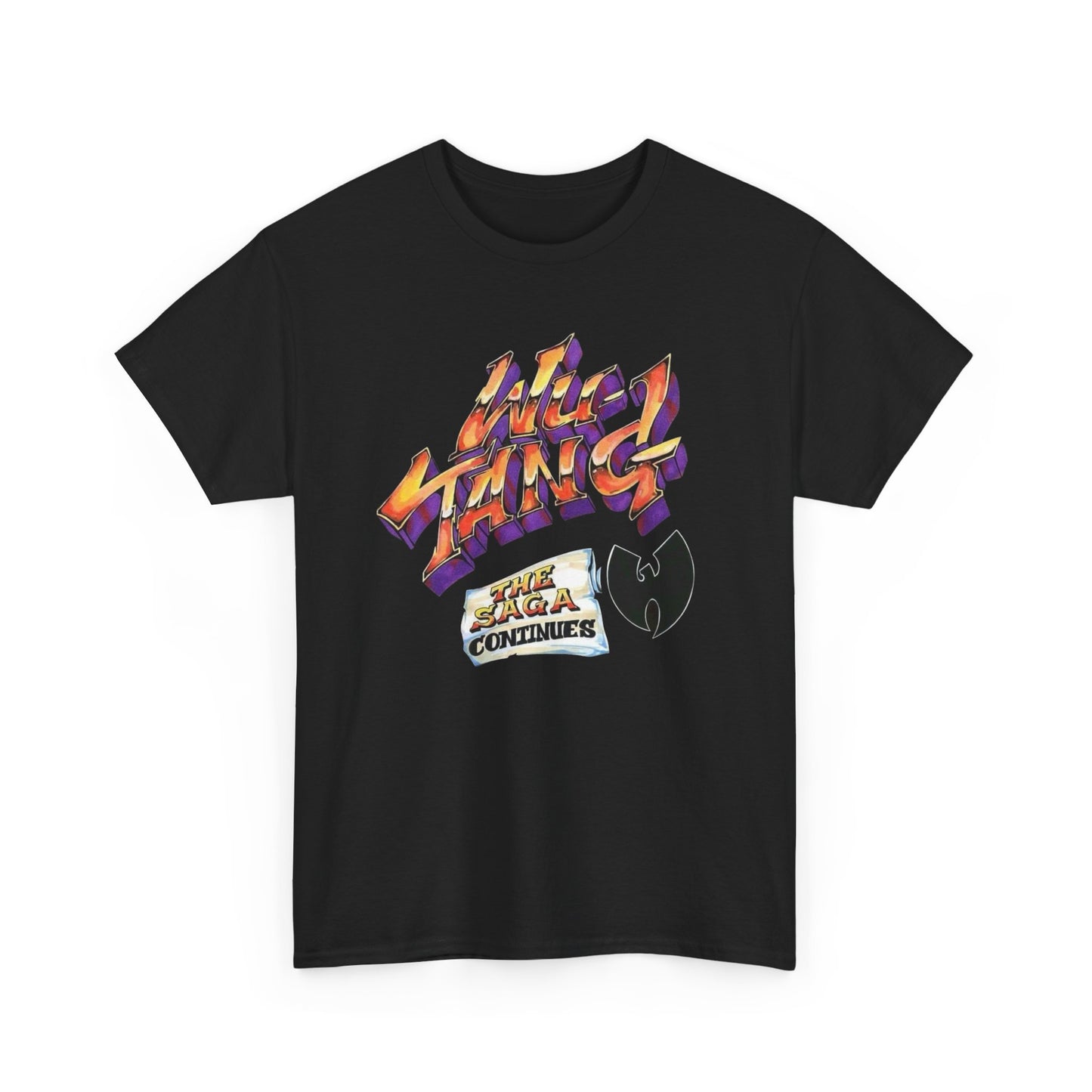 Wu Tang Retro Graphic T Shirt NEW ADULT Heavy Cotton Tee