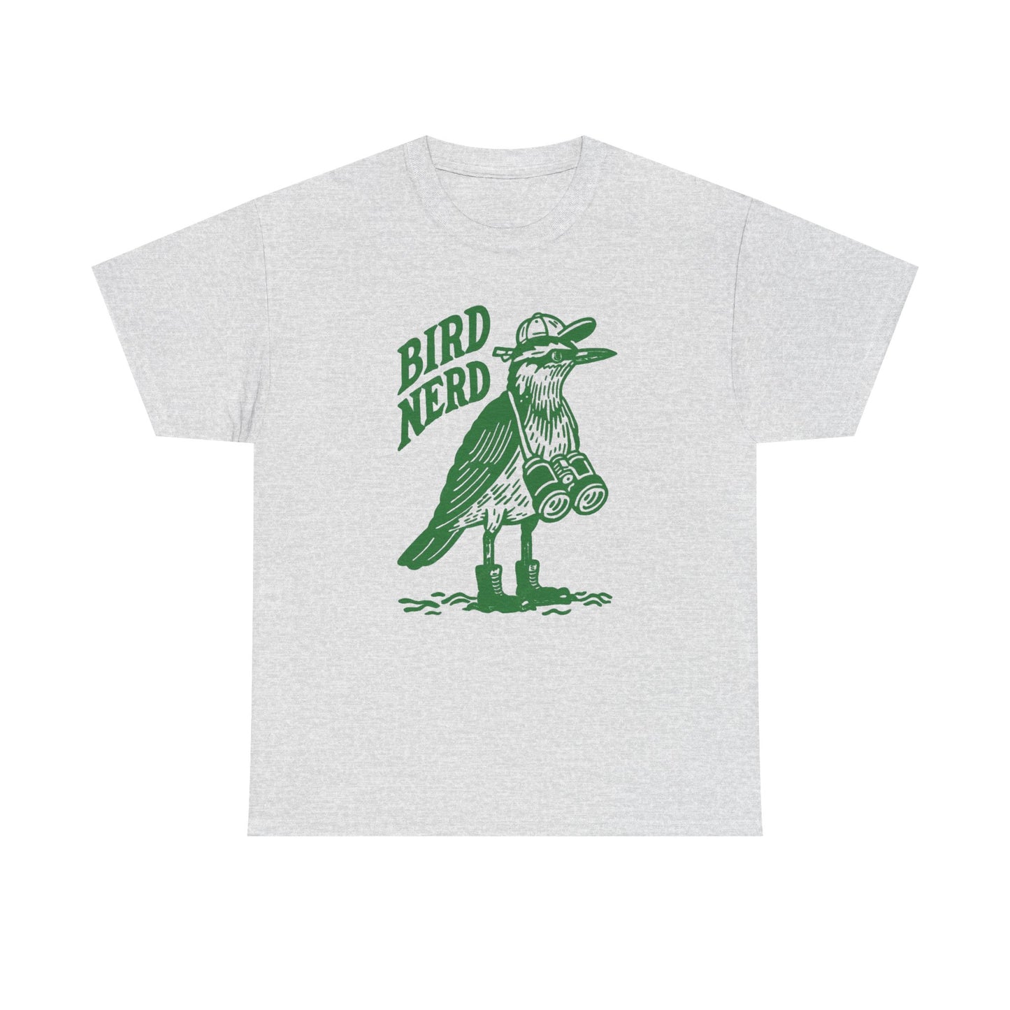 Bird Nerd Watching Funny Graphic T Shirt Men's Heavy Cotton Tee