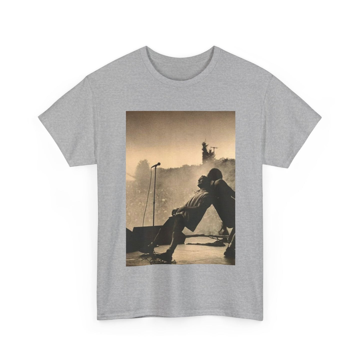 Pearl Jam TShirt vintage grunge stage  photo Unisex Heavy Cotton Tee OFFICIAL