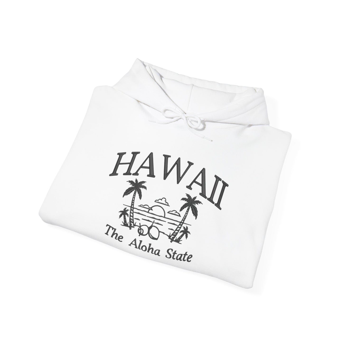Hawaii The Aloha State Graphic Hoodie NEW Heavy Blend™ Sweatshirt