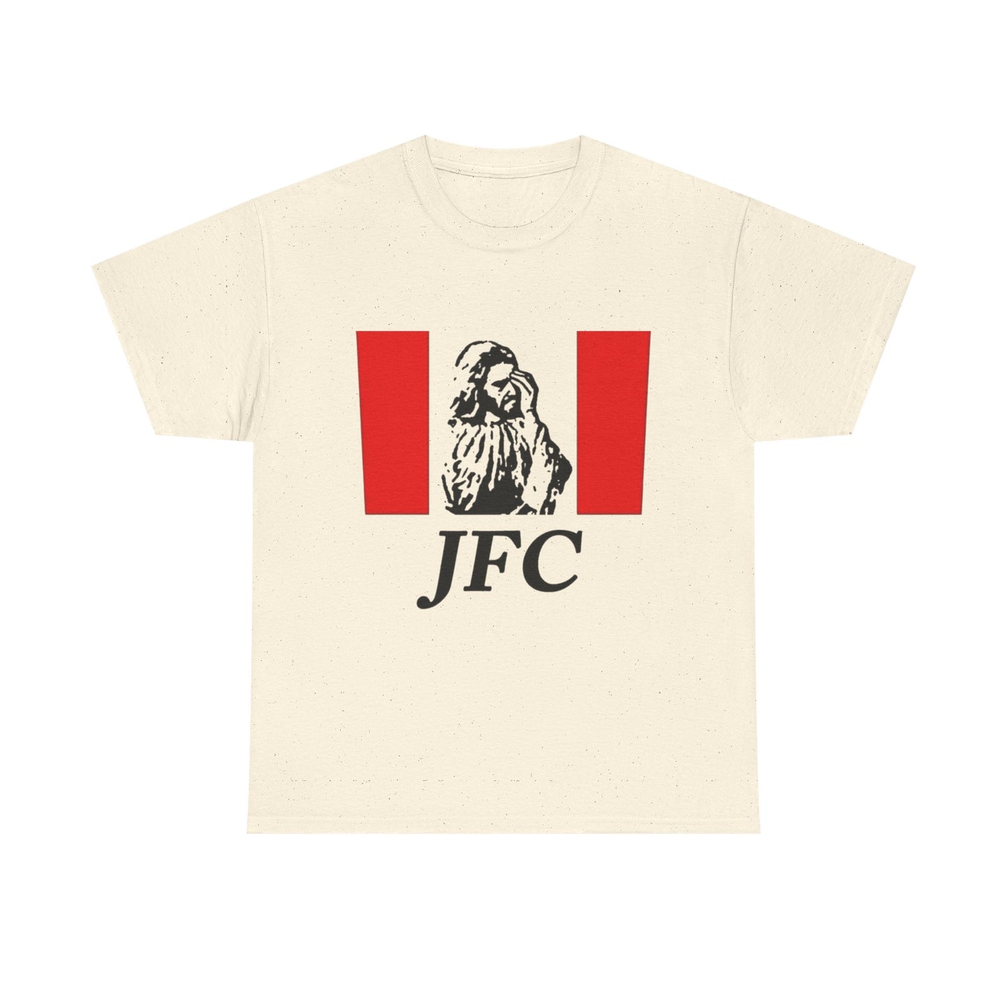 JFC Funny Jesus Jokes Graphic T Shirt Unisex Heavy Cotton Tee