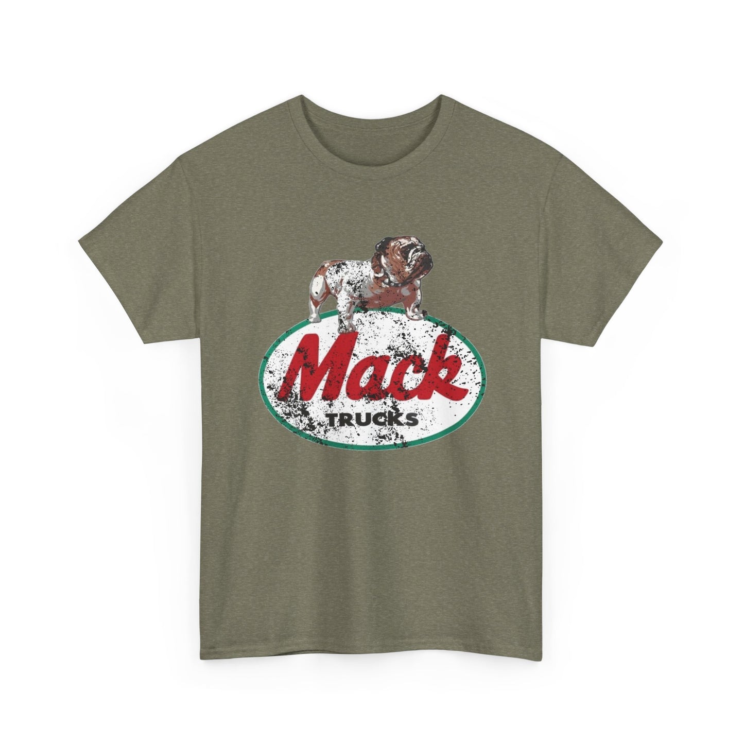 Mack Trucks Vintage Retro Graphic T Shirt NEW Unisex Heavy Cotton Tee