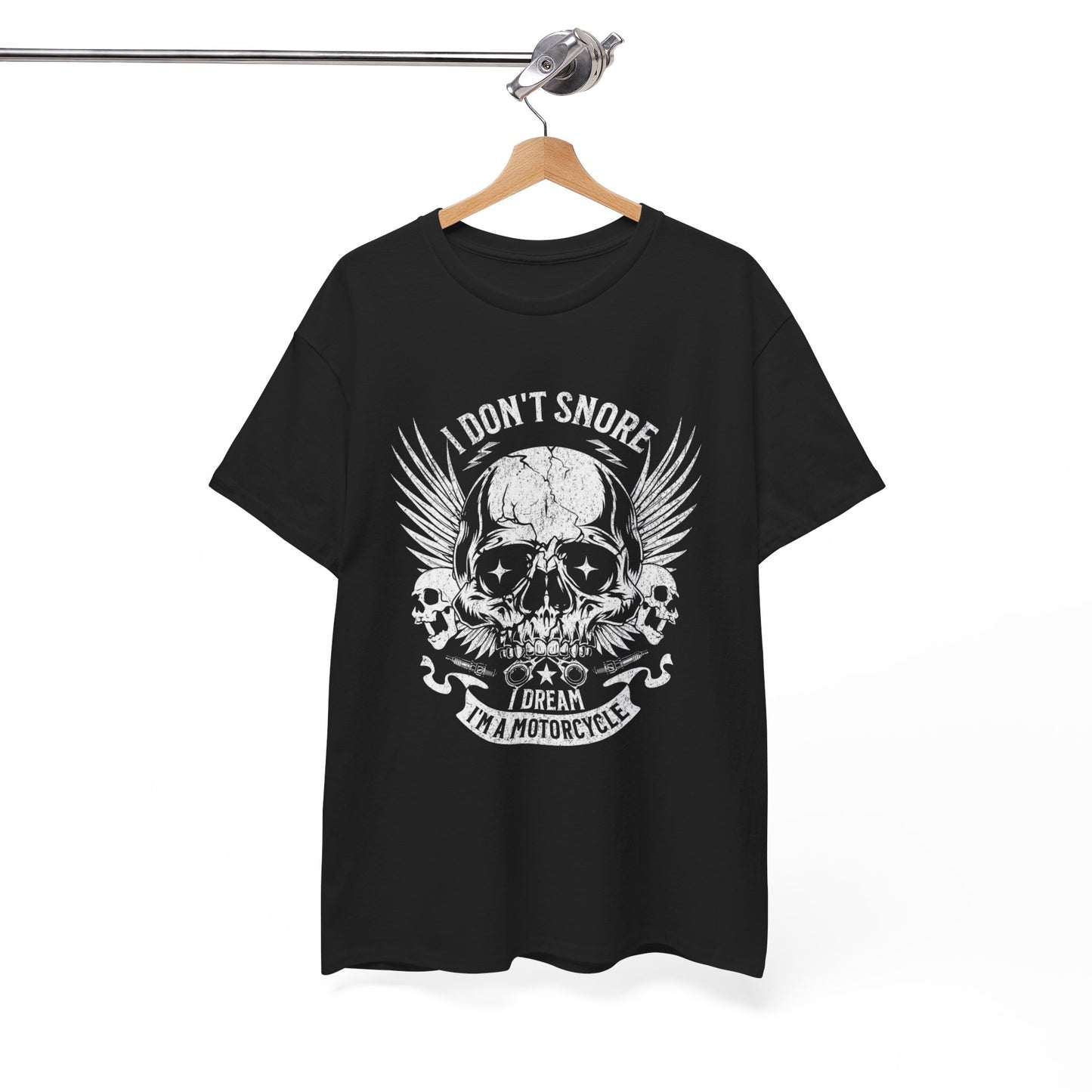 I Dream In Motorcycles Graphic T Shirt Unisex Heavy Cotton Tee