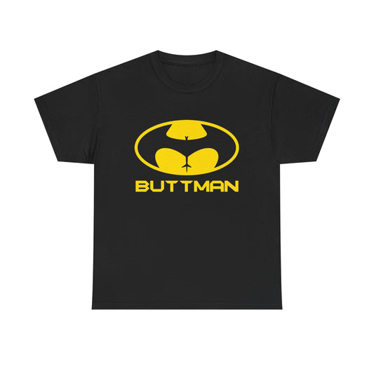 Buttman Funny Sex Jokes Graphic T Shirt NEW Unisex Heavy Cotton Tee