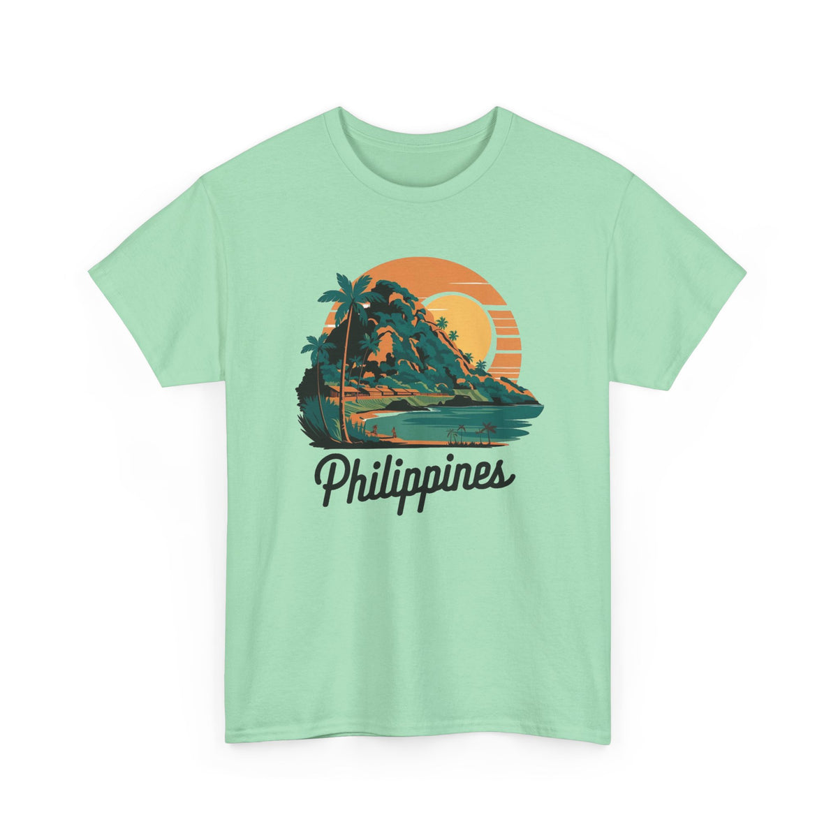 Philippines Graphic T Shirt Islands Classic Men's  Heavy Cotton Tee