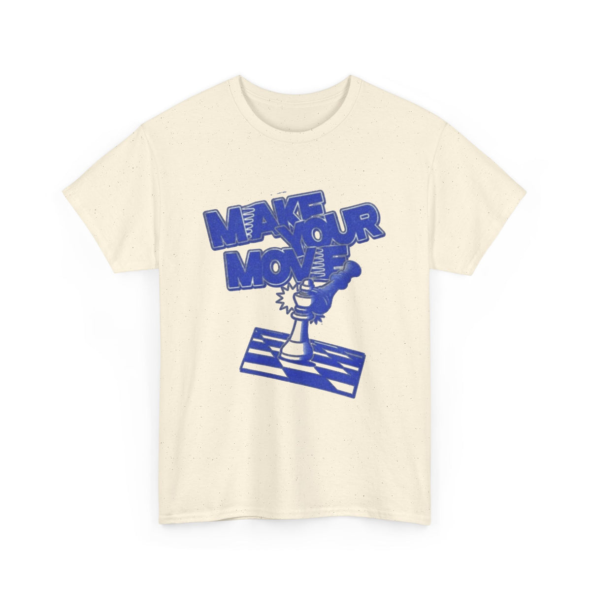 Make Your Move Chess Graphic T-Shirt Men's Graphic Tee Retro