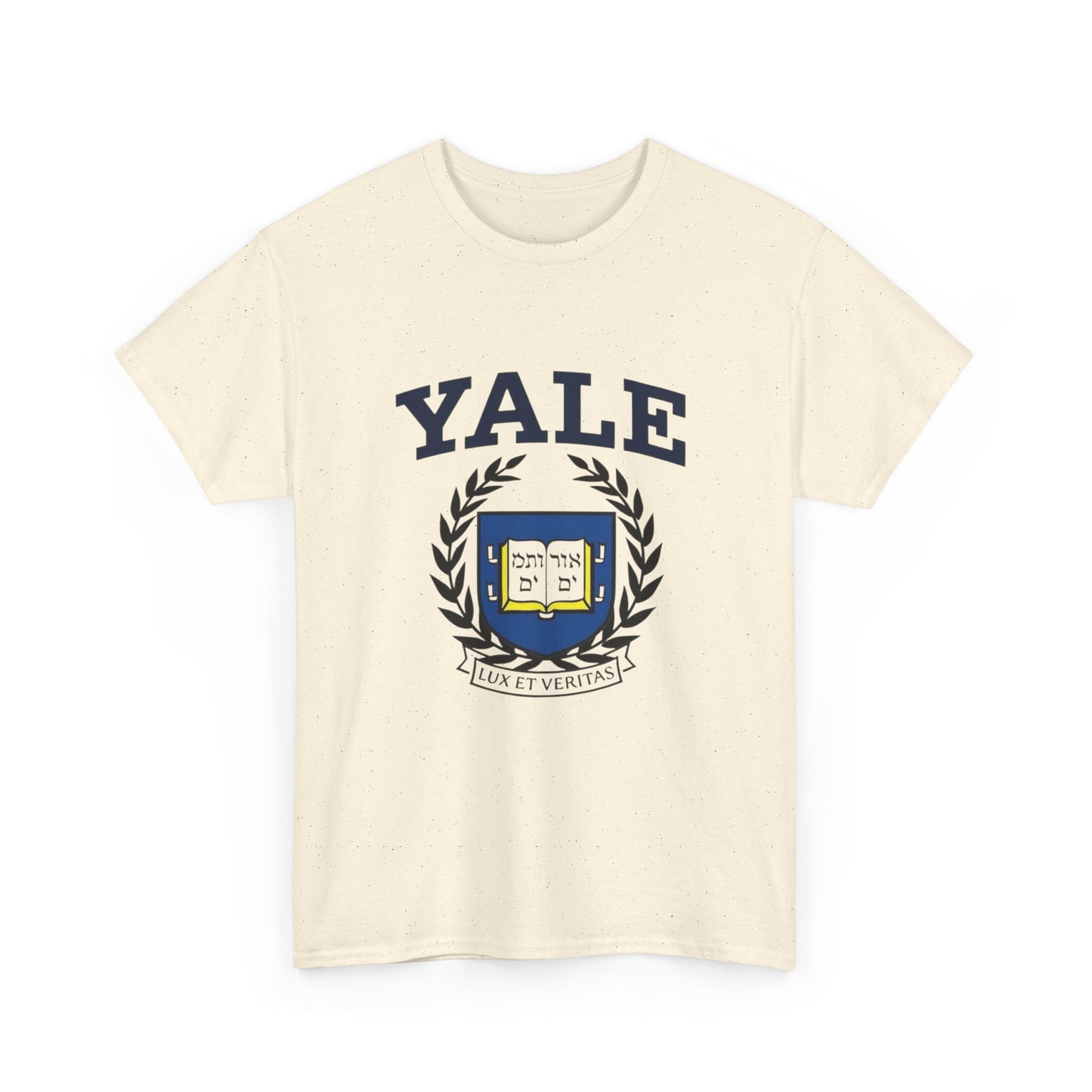 Yale Logo College Graphic T Shirt ADULT NEW
