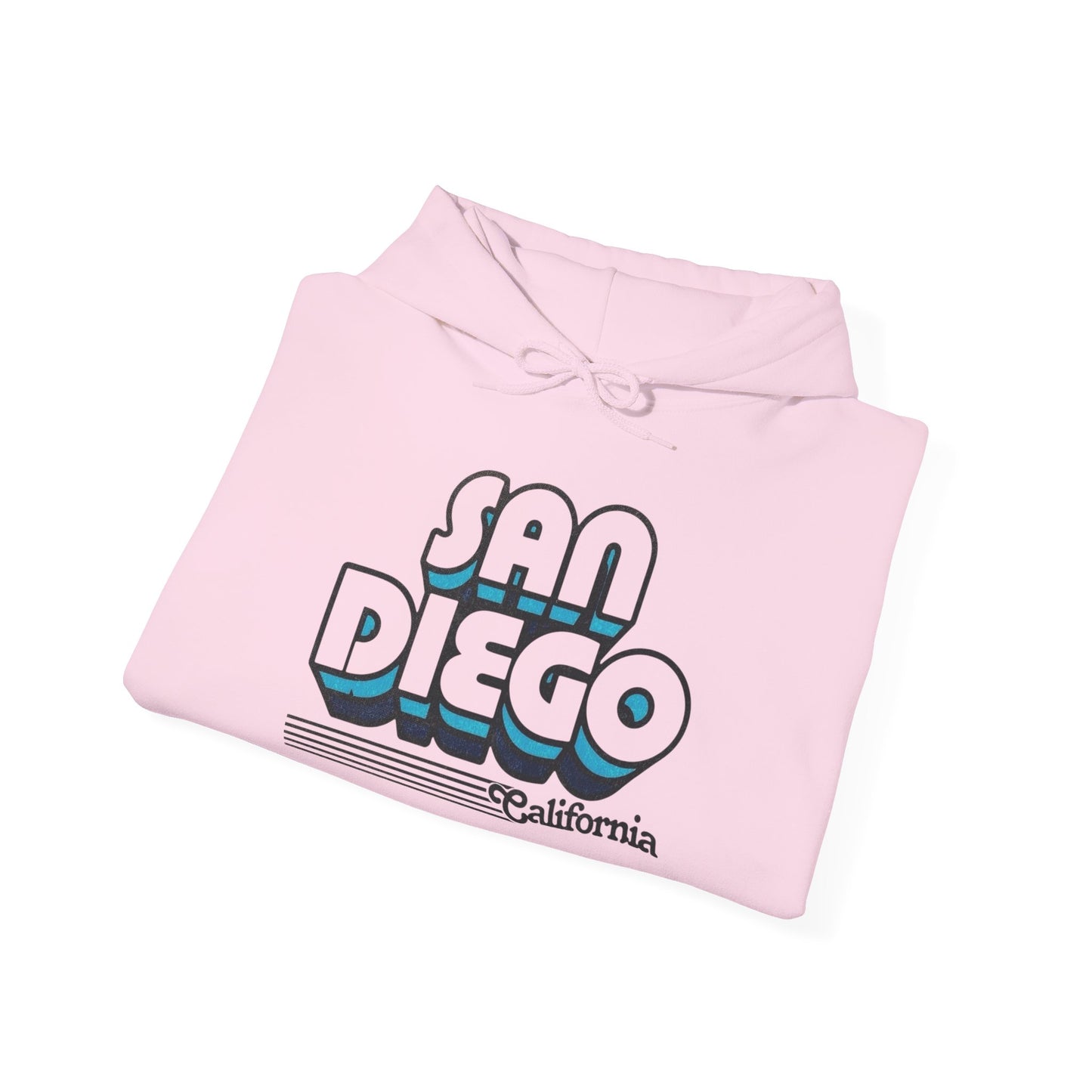 San Diego California Vintage Graphic Hoodie Heavy Blend™ NEW Sweatshirt
