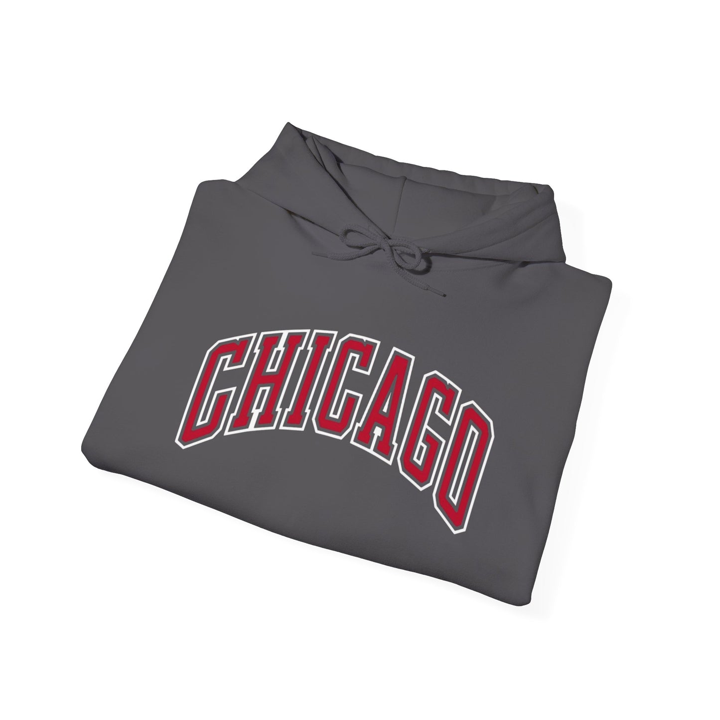 Chicago Retro 90's Graphic Hoodie Unisex Heavy Blend™ Hooded Sweatshirt