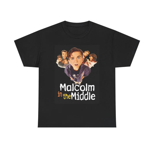 Malcom In The Middle T Shirt Retro Tv Show Unisex Heavy Cotton Tee