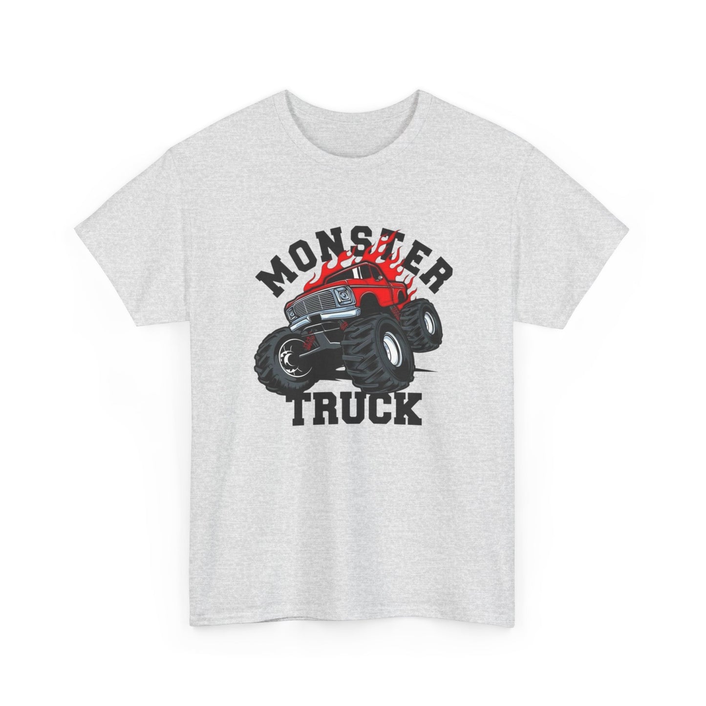Monster Truck Graphic T Shirt Unisex Heavy Cotton Tee