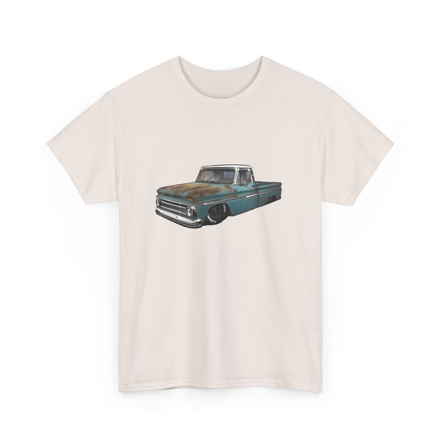 Classic Truck Retro Chevy Graphic T Shirt Unisex Heavy Cotton Tee NEW