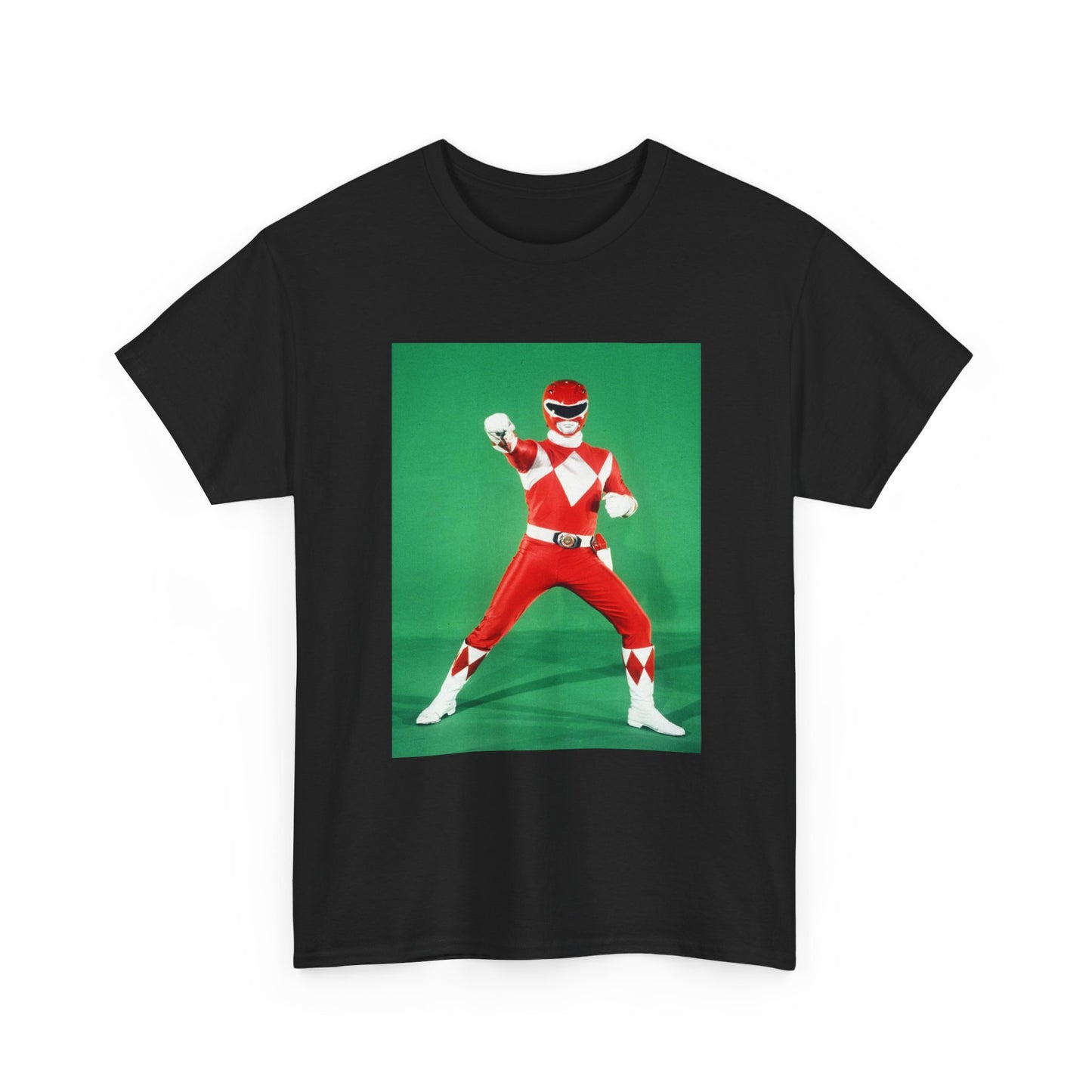 Power Rangers Tshirt Vintage 90s Kids Retro Tv Shows Unisex Heavy Cotton Tee