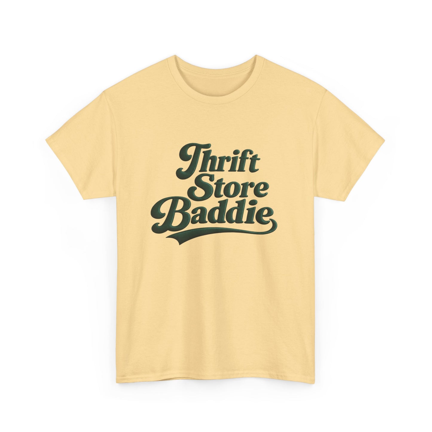 Thrift Store Baddie Graphic T Shirt New Adult Unisex Heavy Cotton Tee