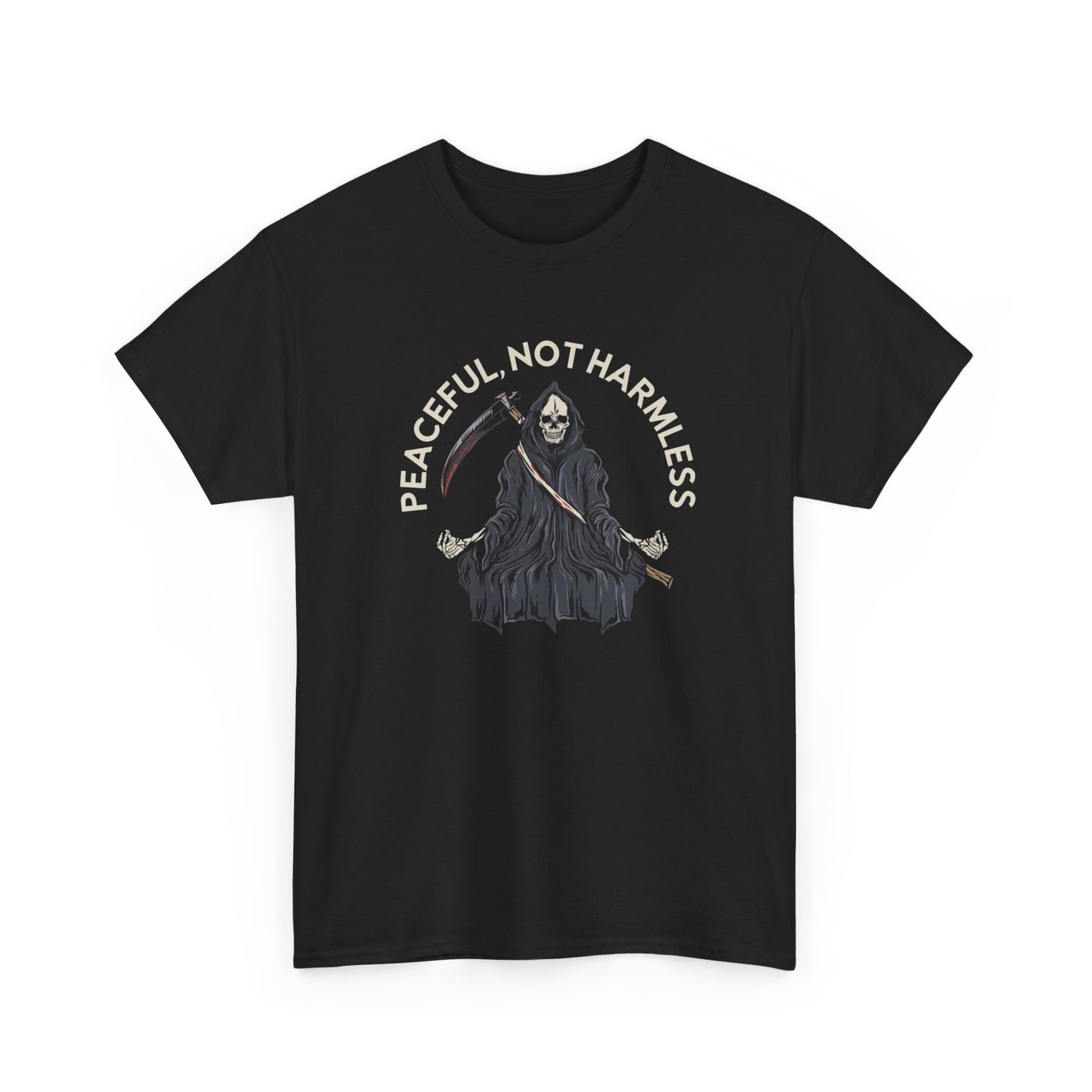 Peaceful Not Harmless Graphic T Shirt NEW ADULT TEE