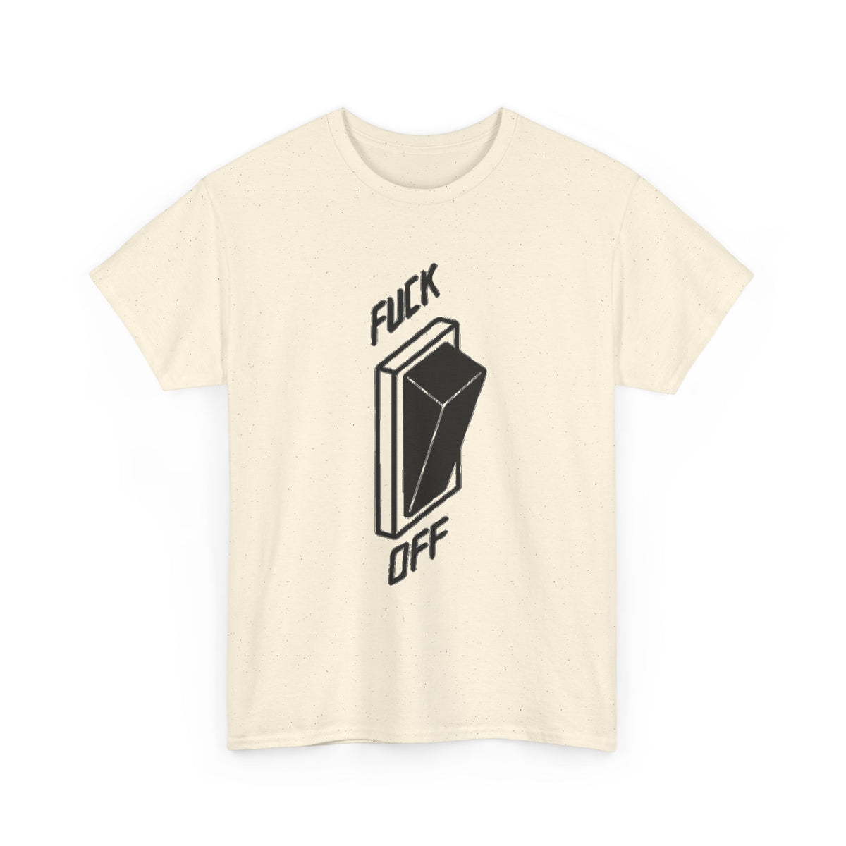 F*** Off Coffin Graphic T-Shirt Men's Tee Funny Retro Sarcasm