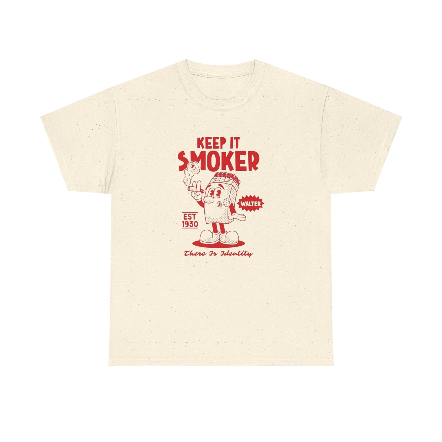 Keep It Smoker Vintage Graphic T-Shirt Comfy Cotton Tee Brand NEW
