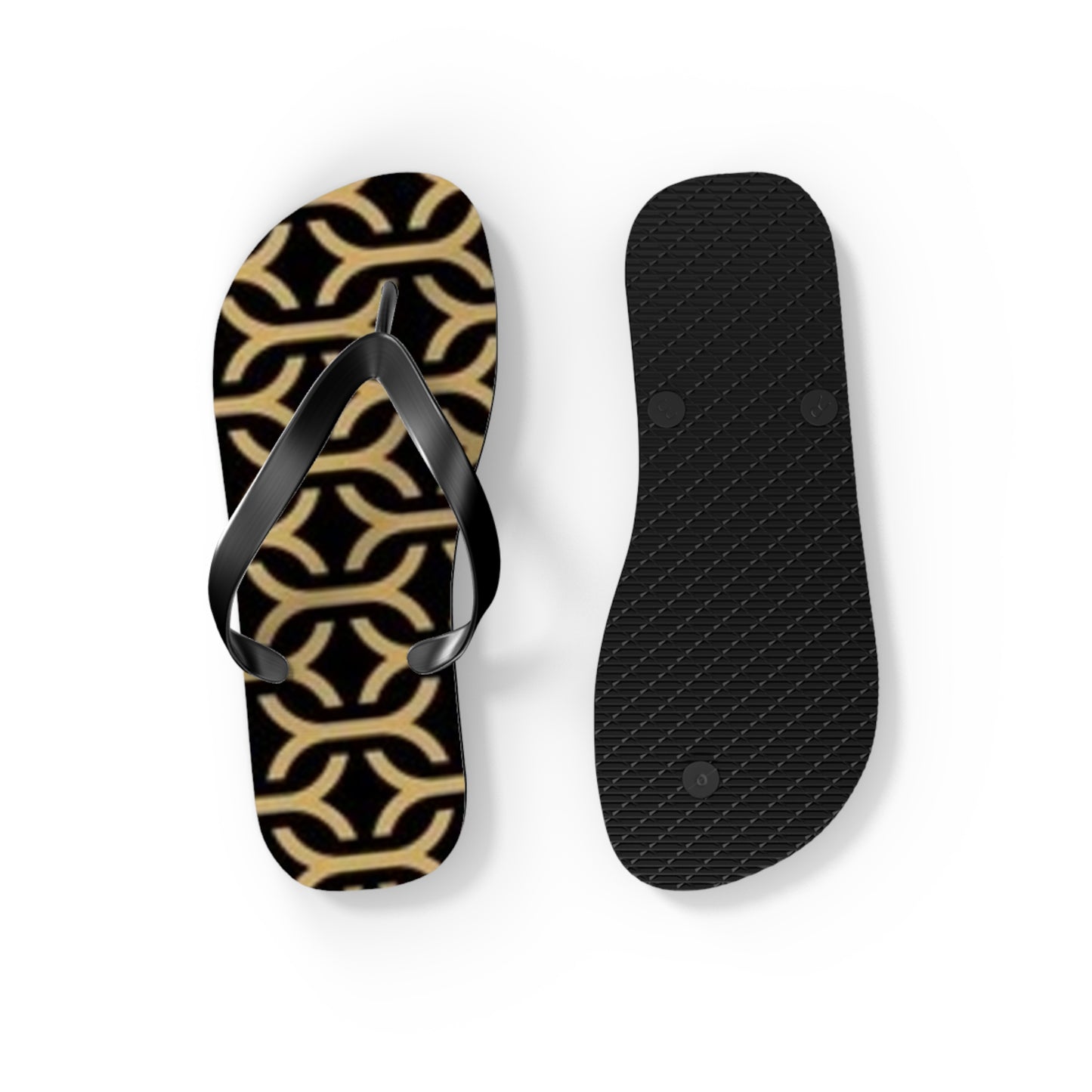 Brown Monogram Flip Flops, Sandals Slides, Summer Footwear, Brand New