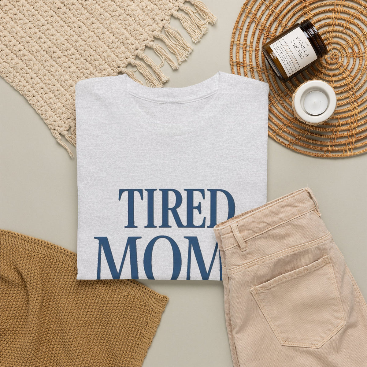Tired Moms Club T-Shirt | Mom Humor Shirt