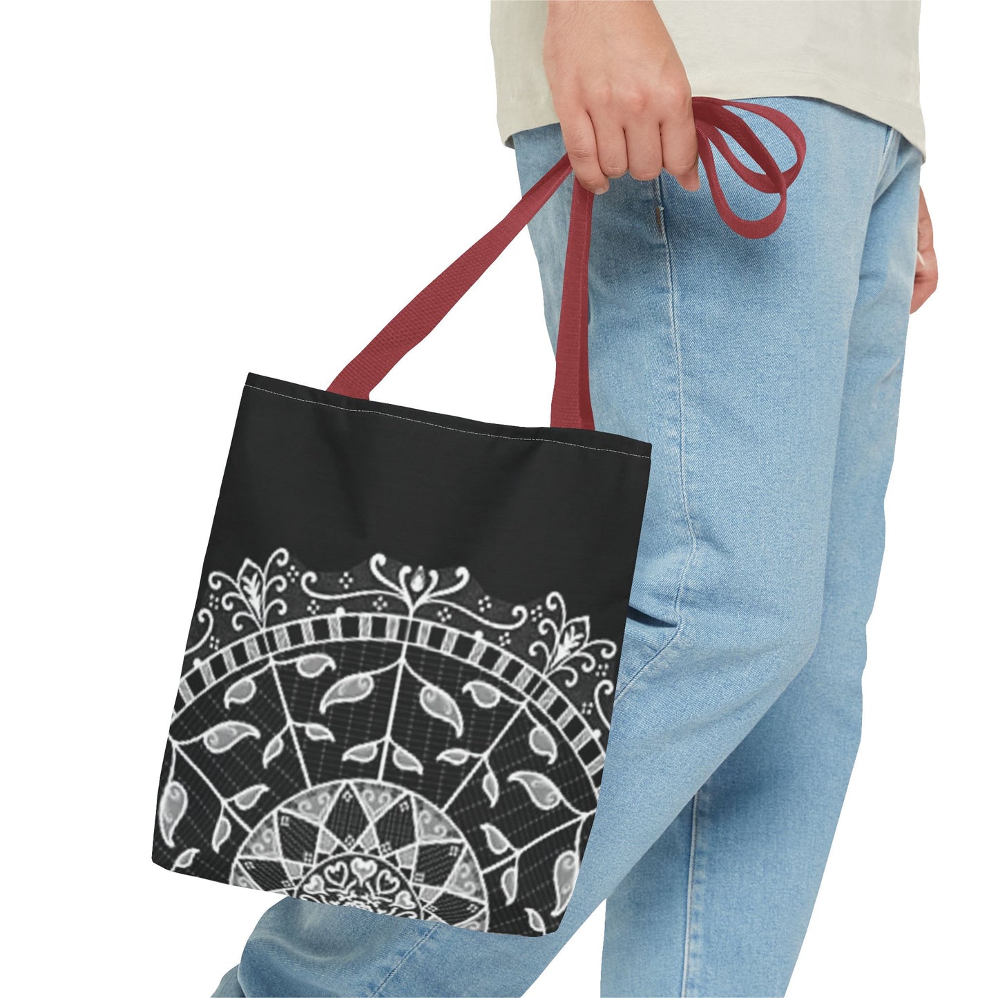 Black And White Multi Color BRAND NEW MODERN Tote Bag (AOP)