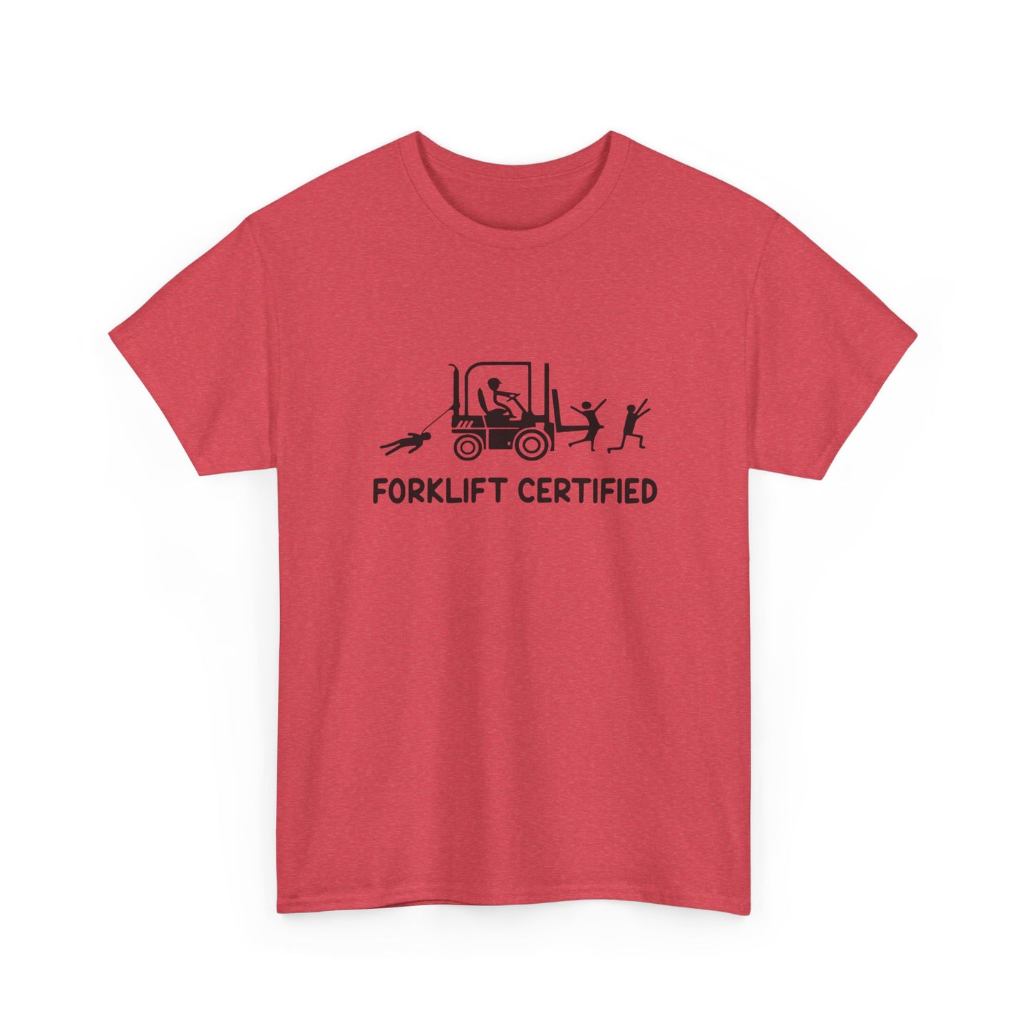 Forklift Certified Funny Graphic T Shirt NEW ADULT Tee