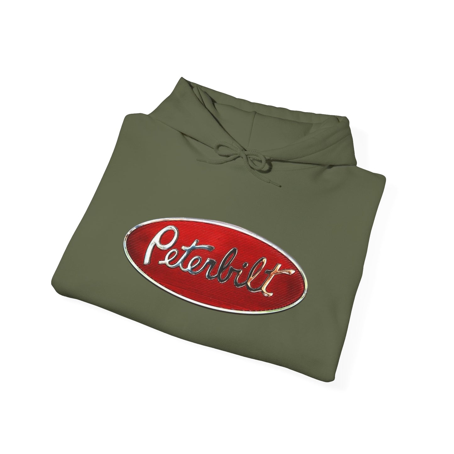 Peterbilt Logo Semi Graphic Hoodie NEW Unisex Heavy Hooded Sweatshirt