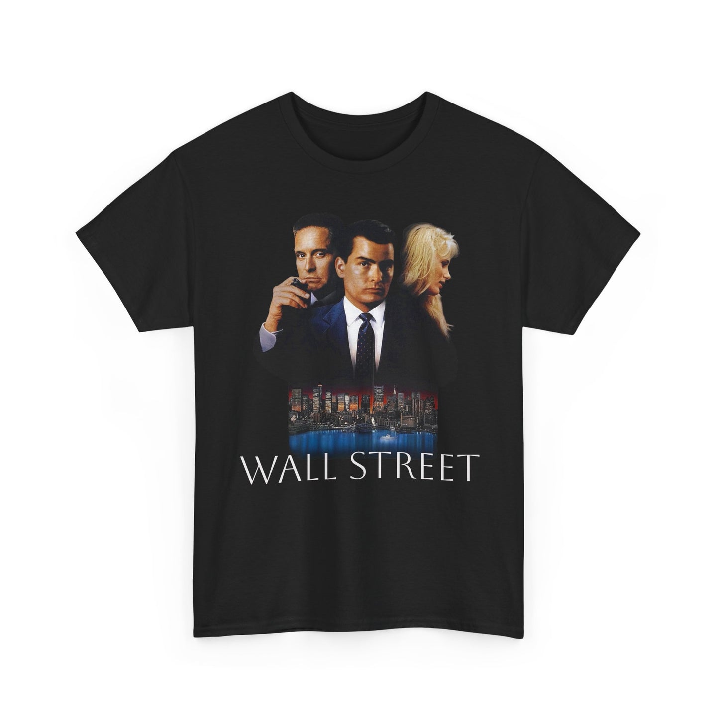 Wall Street Movie Graphic T Shirt NEW ADULT TEE VINTAGE