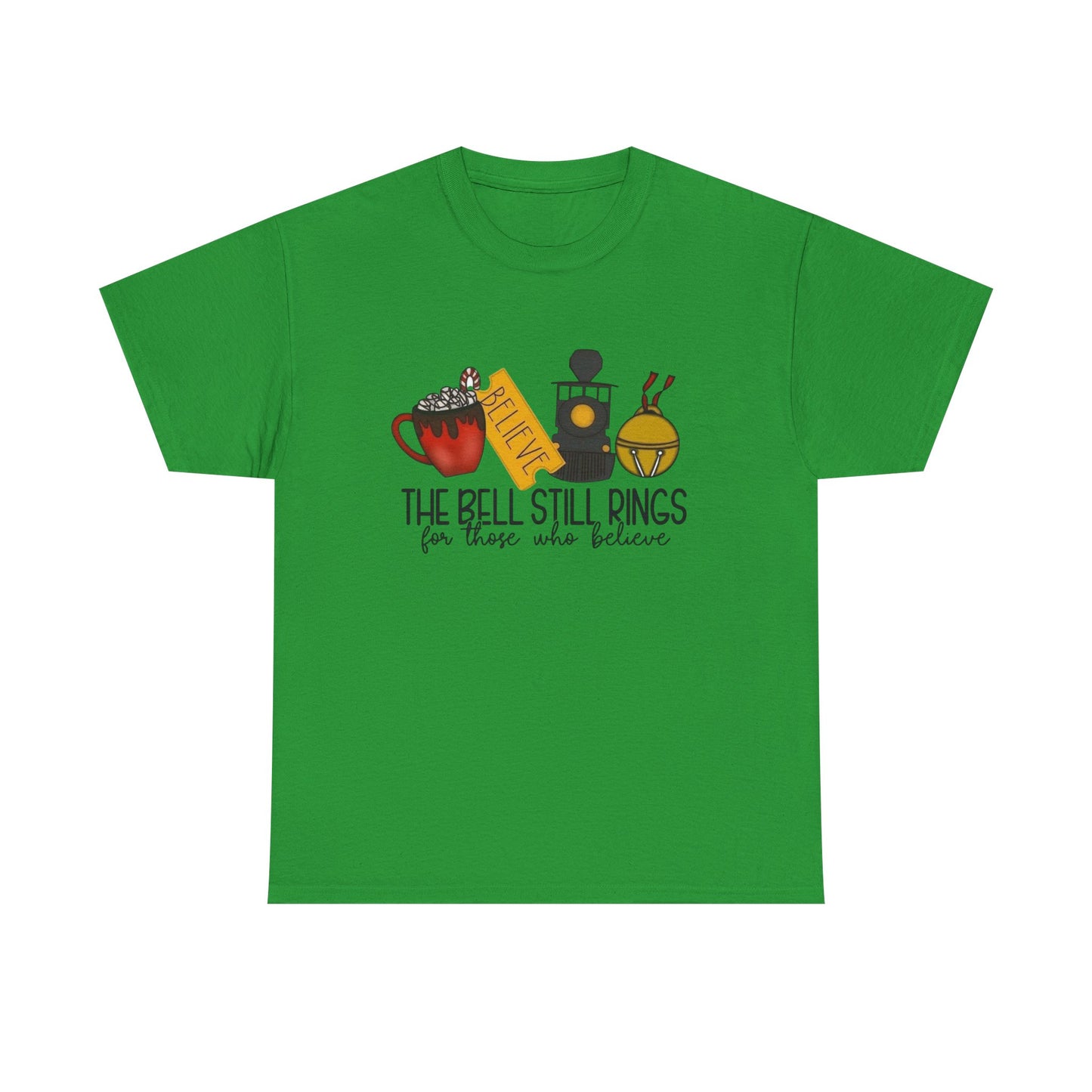 The Christmas Bell Still Rings Holidays Graphic T Shirt NEW Unisex Heavy Cotton
