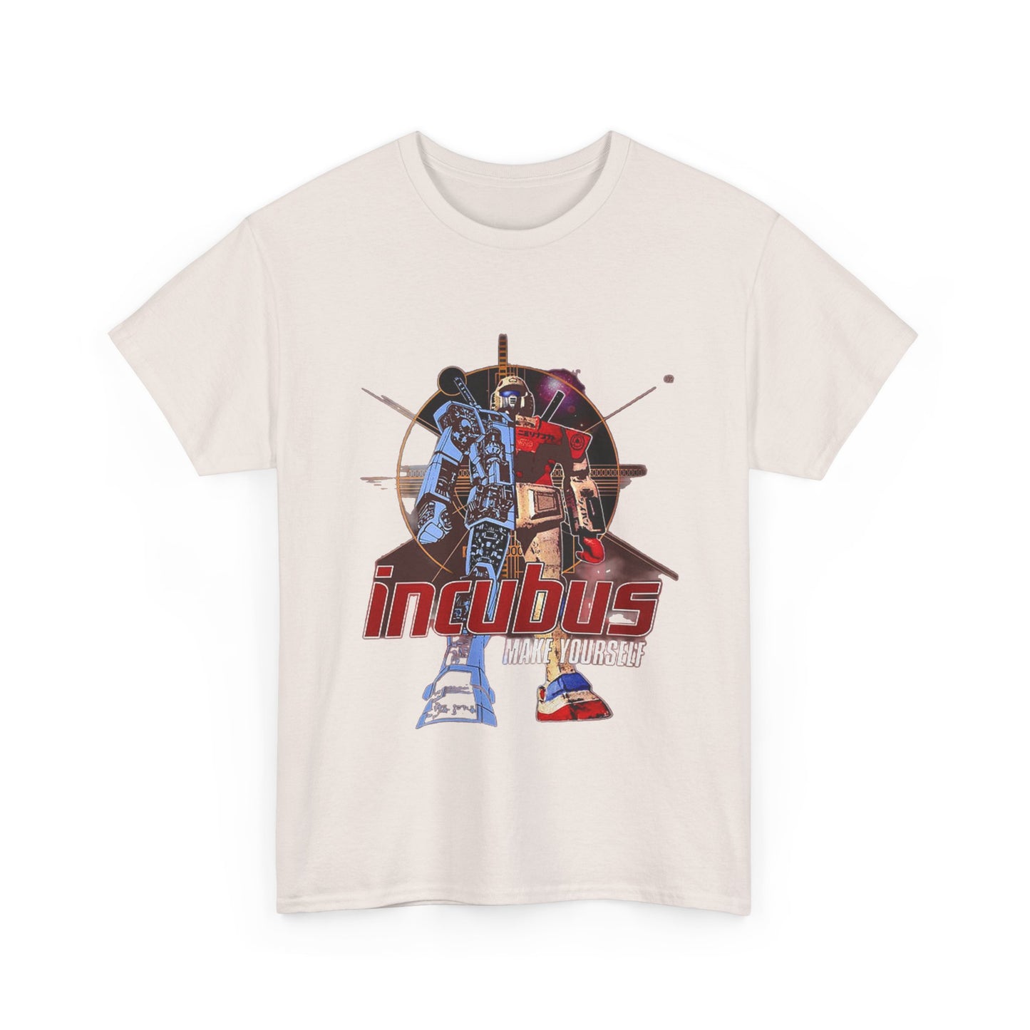 Incubus T-shirt vintage rock band retro metal Unisex Heavy Cotton Tee
