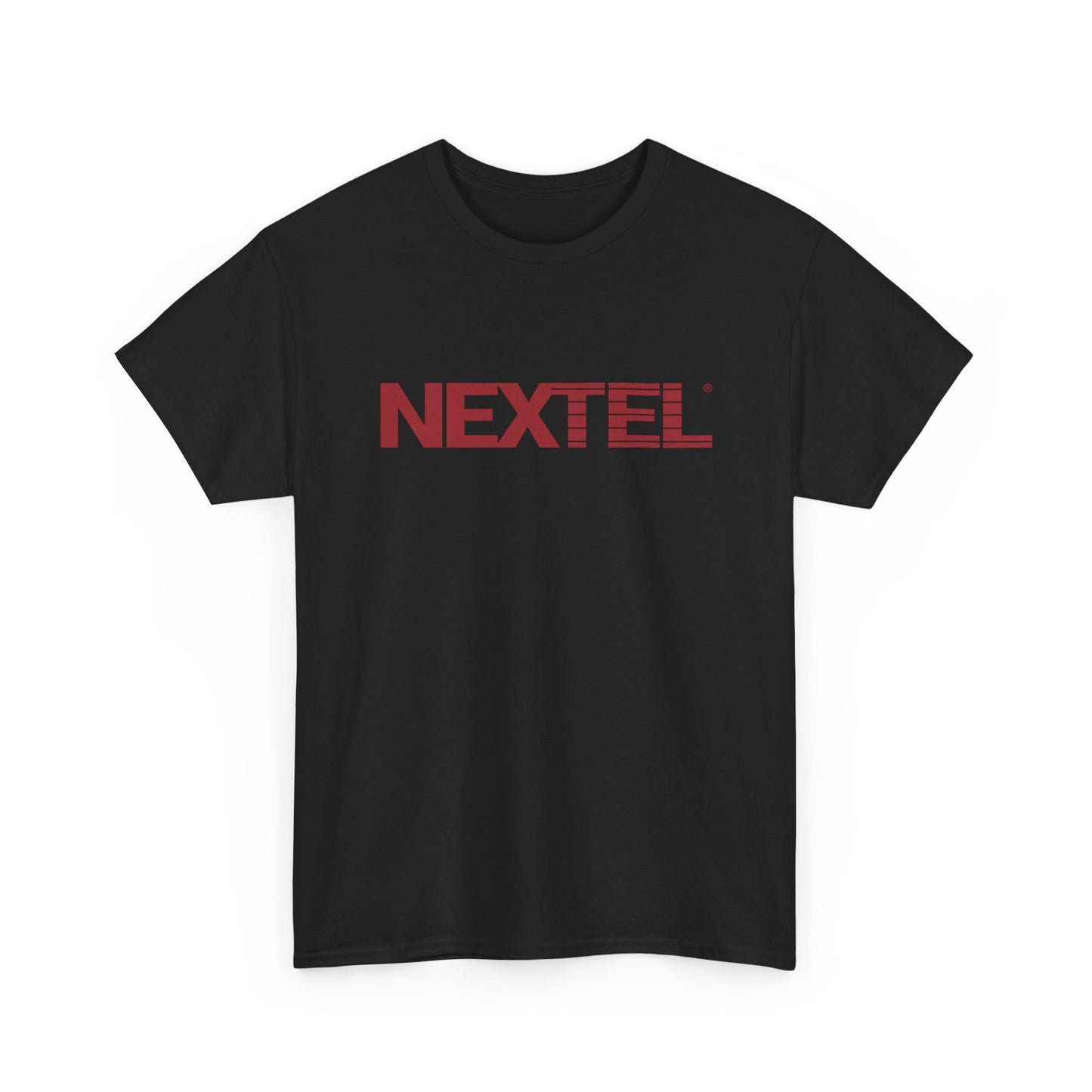 Nextel T-shirt vintage cellphone retro logo employee 90s Unisex Heavy Cotton Tee