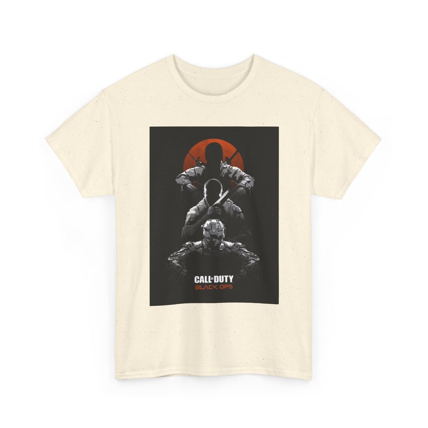 Call of Duty Black OPS Tshirt Retro gamer Xbox gaming Unisex Heavy Cotton Tee